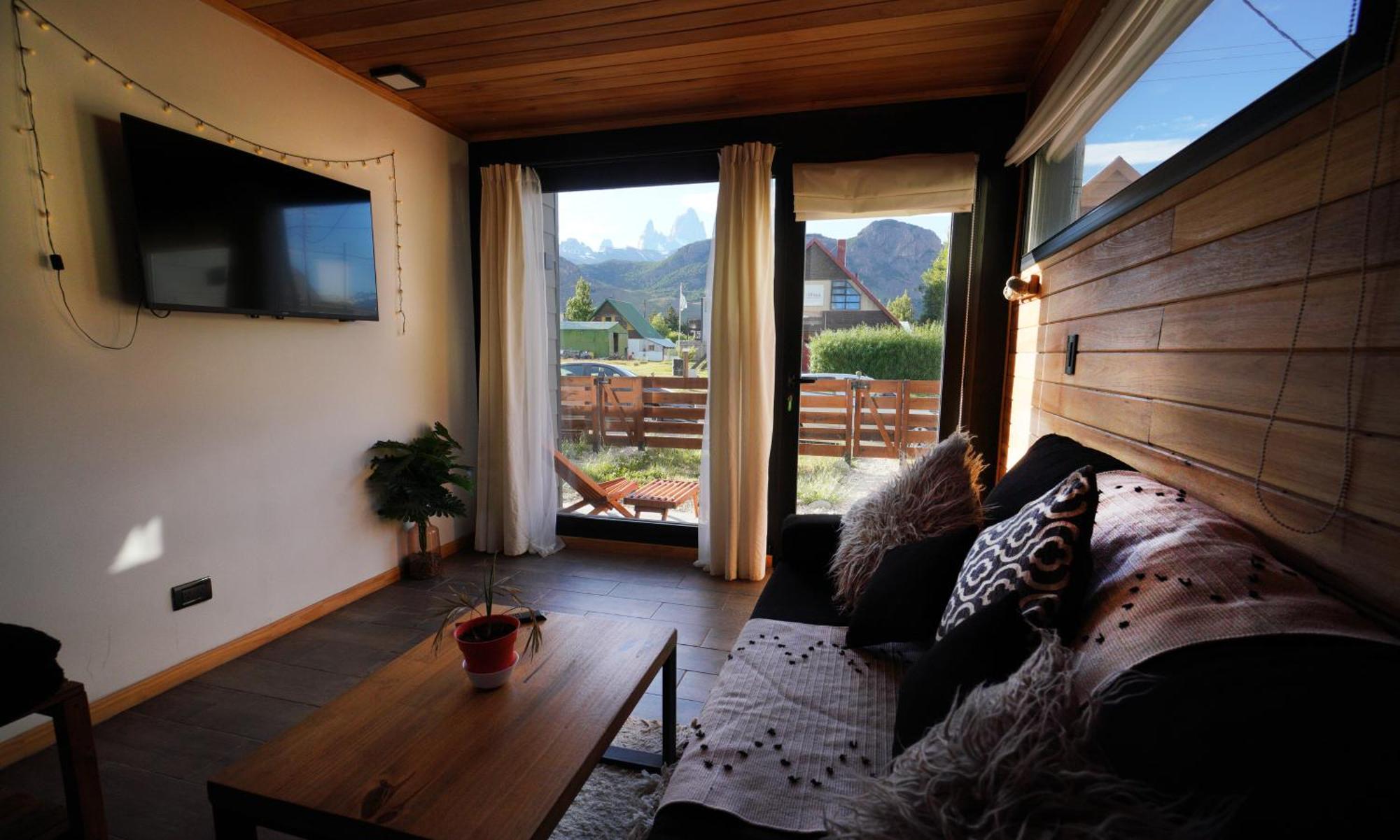 Villa Gueer Aike Mejor Tiny House C/ Vista Al Fitz Roy El Chaltén Exterior foto
